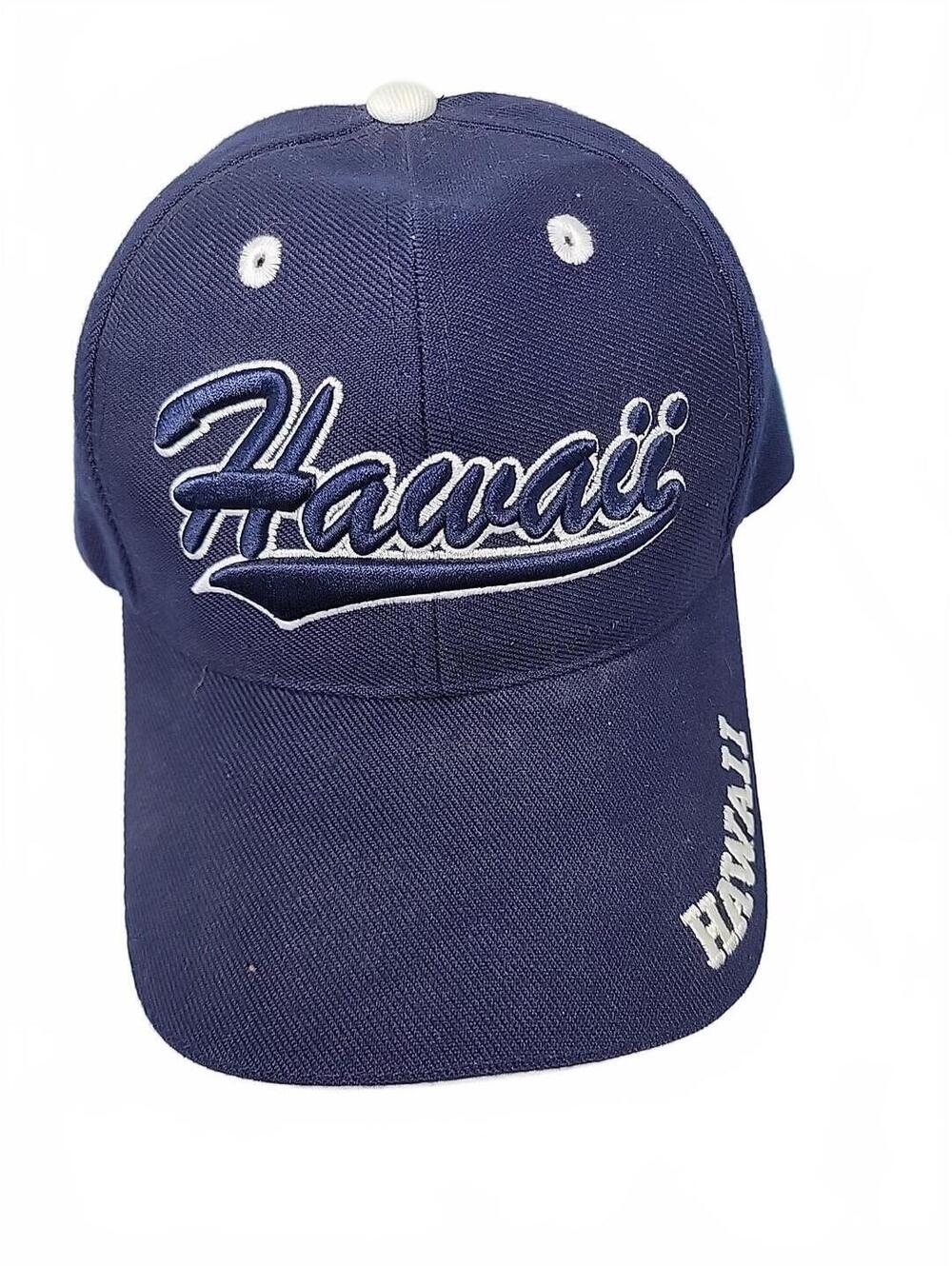 Unbranded Blue Hawaii Embroidered Men's Baseball Cap